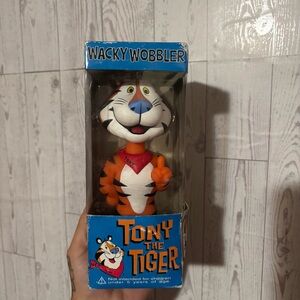 Vintage 2002 Kelloggs Tony The Tiger Funko Wacky Wobbler Bobblehead Bobble Head